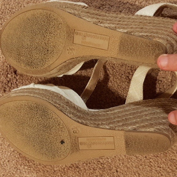 Montego Bay Club Woven Strappy Wedges (8 1/2) - Picture 9 of 10